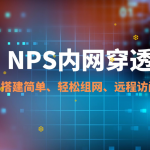 最新搭建NPS内网穿透，在外轻松远程访问内网设备！